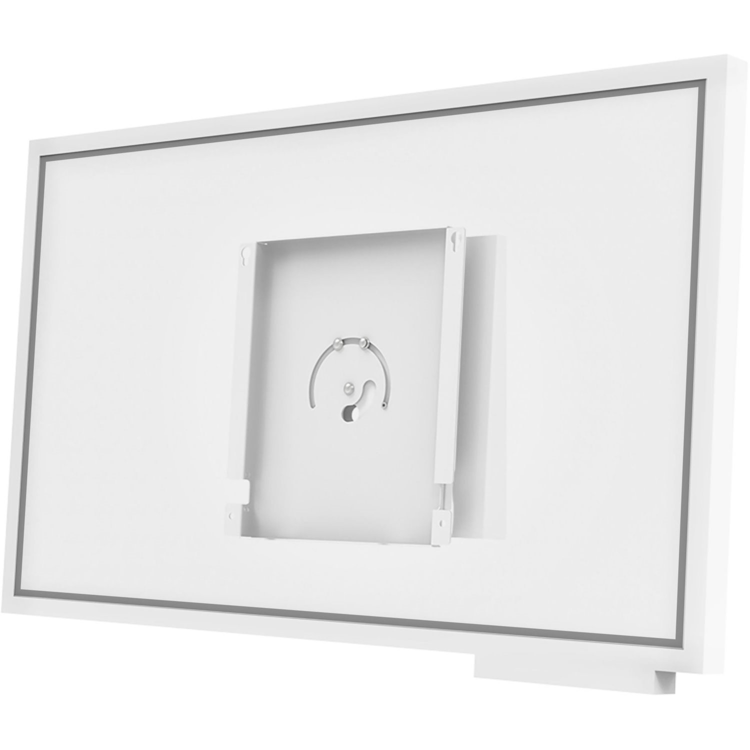 Peerless-AV&reg; RMI3-FLIP Wall Mount for Interactive Display - Glossy White - Landscape/Portrait - TAA Compliant