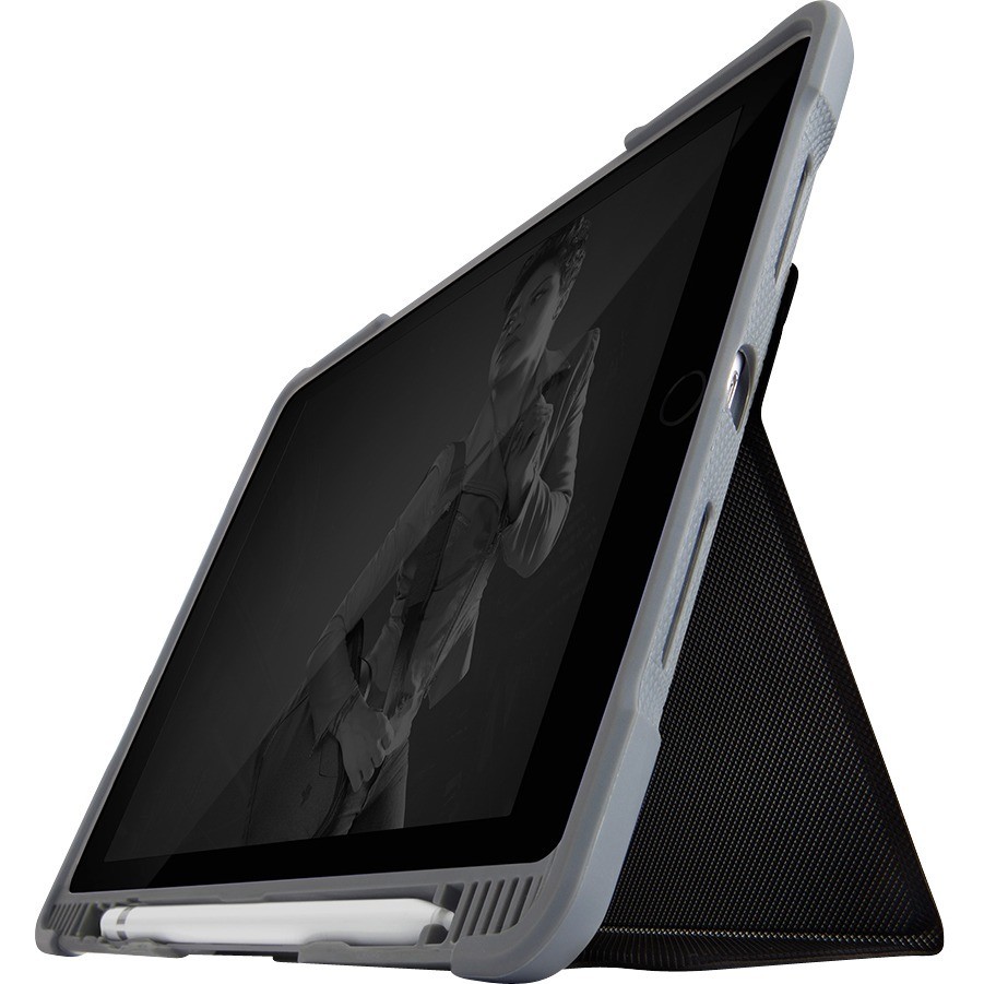 STM Goods Dux Plus Duo Carrying Case (Folio) for 25.9 cm (10.2") Apple iPad (7th Generation), iPad (8th Generation), iPad (9th Generation) iPad - Black