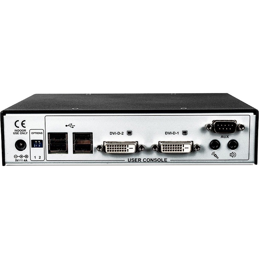 Vertiv Avocent HMX 5000 | High Performance KVM Extender | KVM Receiver | Dual Receiver | DVI-D Audio SFP (HMX5200R-001)