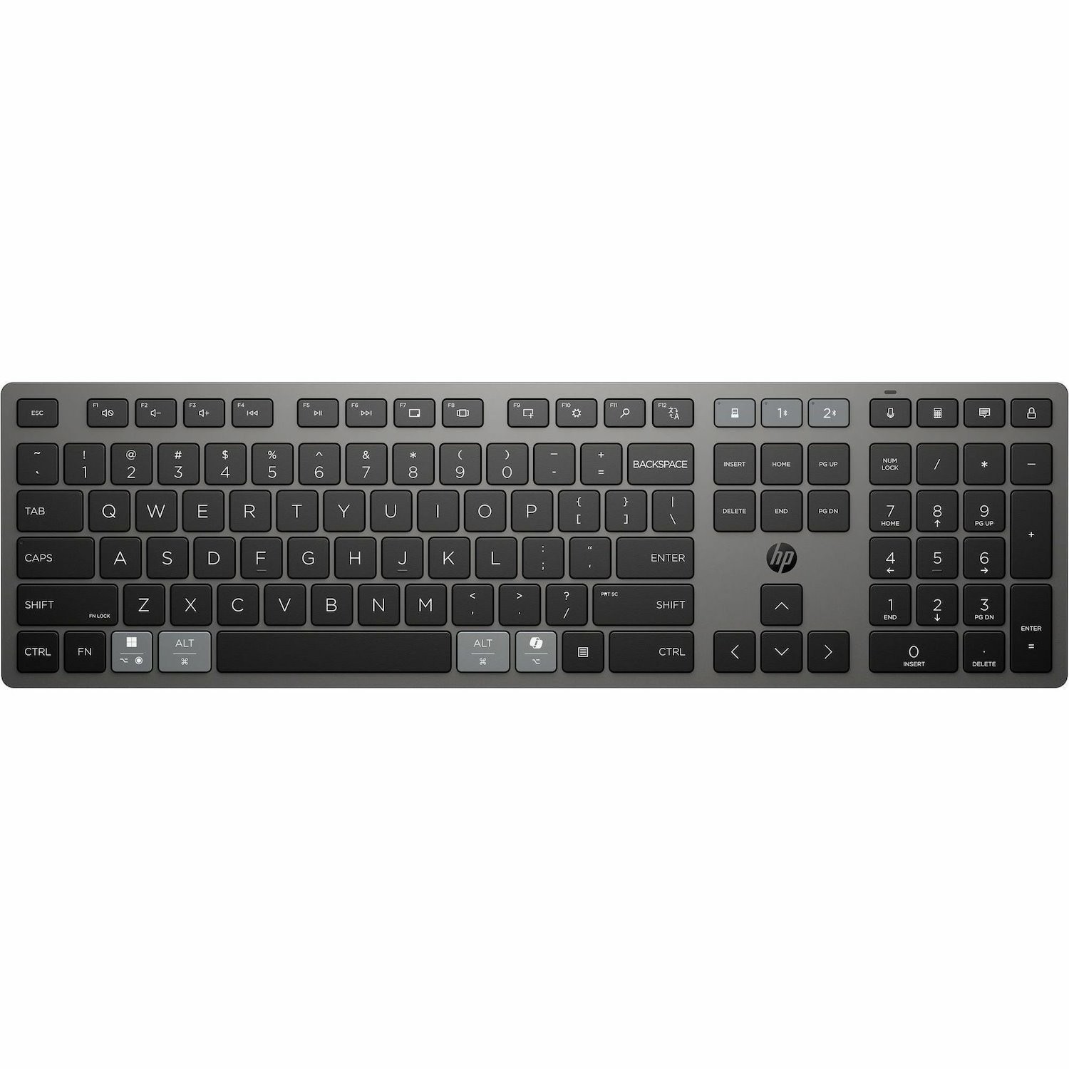 HP 720 Multi-Device Rechargeable Wireless Keyboard (9T5B1AA)