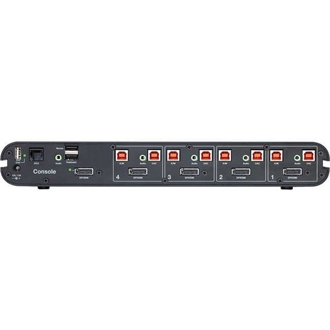 Belkin Universal Secure KVM Switch, 4 Port, Single Head