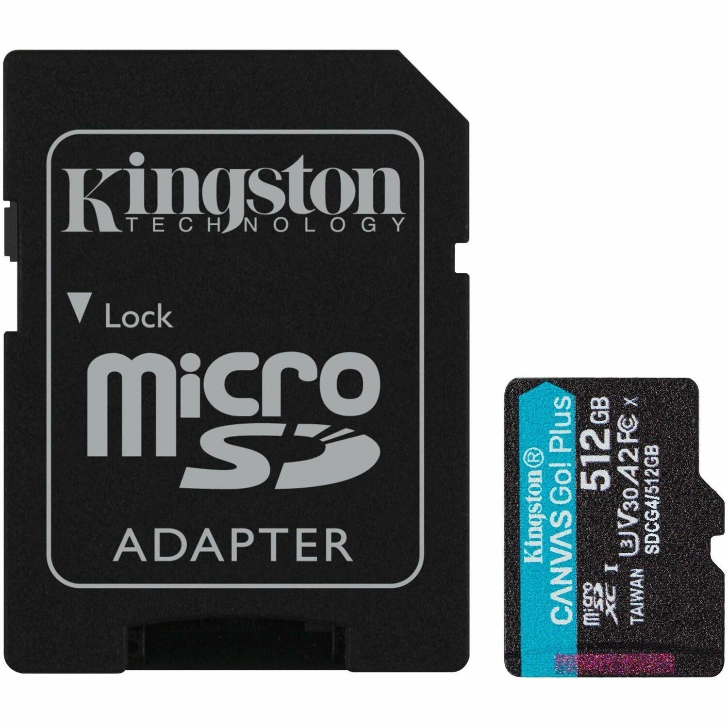 Kingston Canvas Go! Plus 512 GB Class 10/UHS-I (U3) V30 microSDXC