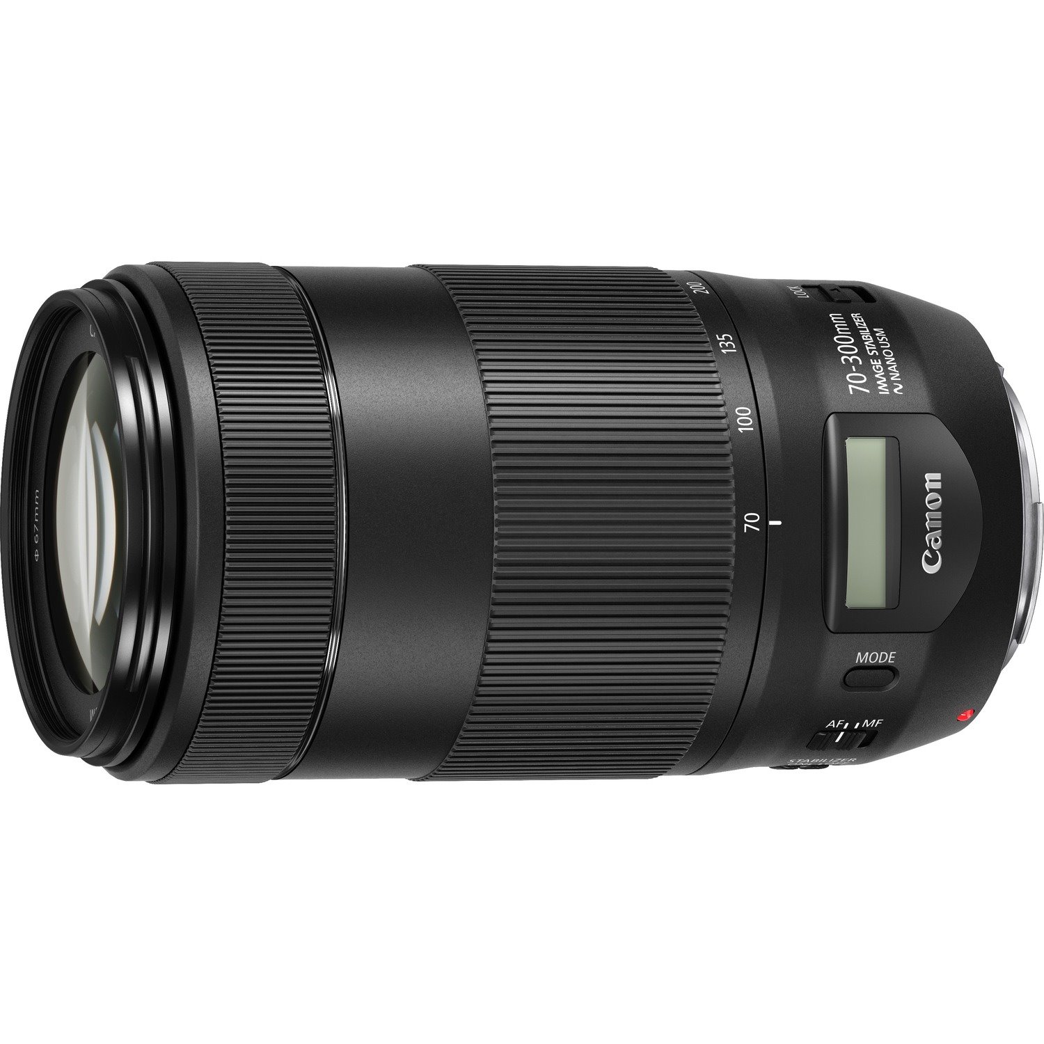 Canon - 70 mm to 300 mmf/5.6 - Telephoto Zoom Lens for Canon EF