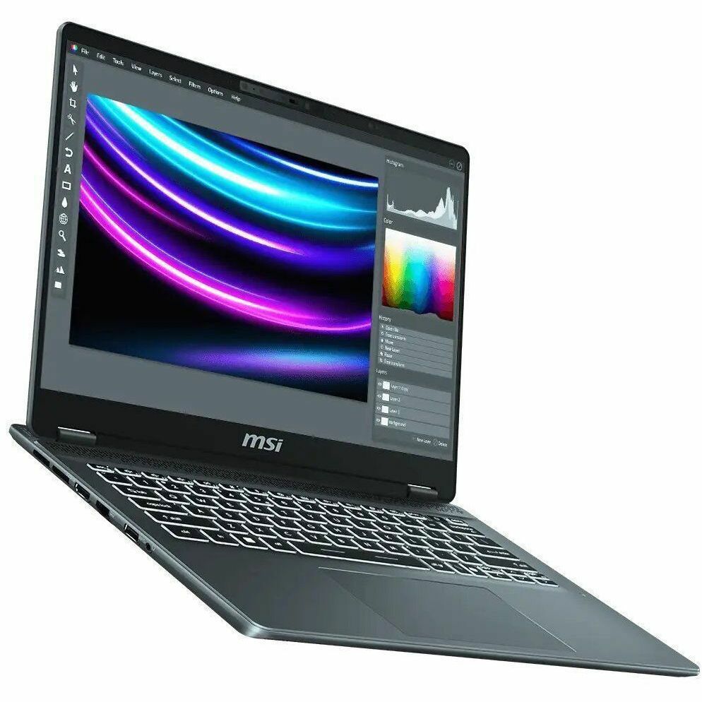 MSI Prestige 14 AI Evo C1M Prestige 14 AI Evo C1MG-055AU 14" Notebook - Full HD Plus - Intel Core Ultra 7 155H - Intel Evo Platform - 32 GB - 1 TB SSD - Stellar Gray