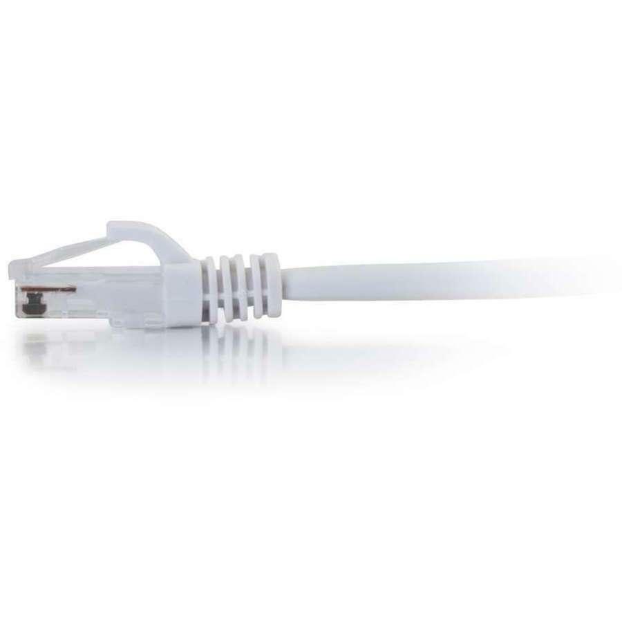 Cables To Go C2G Cat6 550MHz Snagless Patch Cable White 125FT