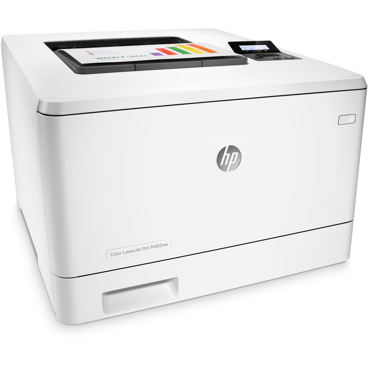 HP LaserJet Pro M452NW Desktop Laser Printer - Color