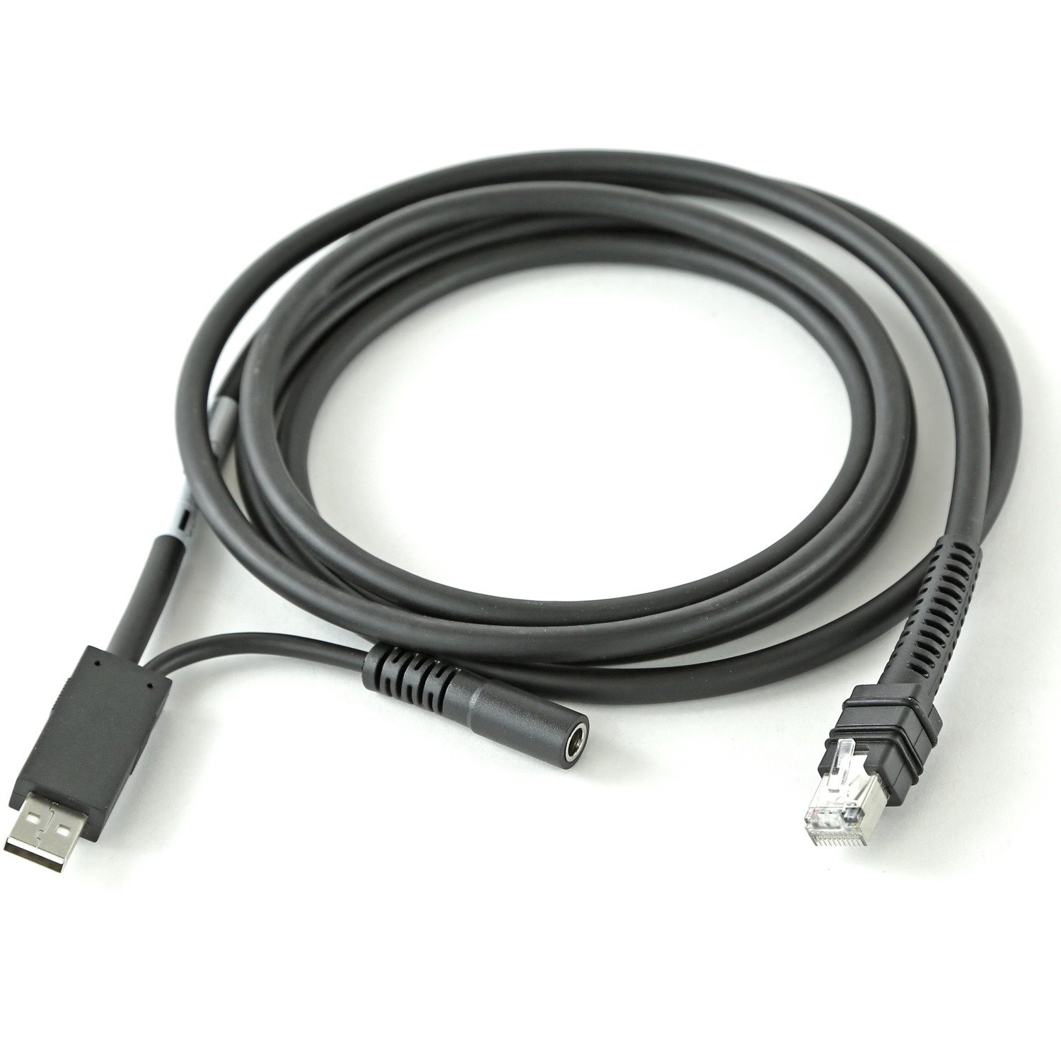 Zebra 2.13 m USB Data Transfer Cable for Barcode Scanner - 1