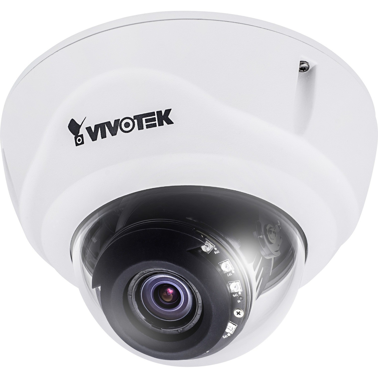 Vivotek FD9381-HTV 5 Megapixel Outdoor HD Network Camera - Color, Monochrome - Dome