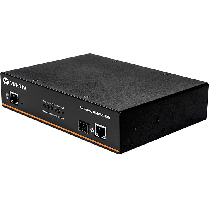 Vertiv Avocent HMX 5000 | High Performance KVM Extender | KVM Receiver | Dual Receiver | DVI-D Audio SFP (HMX5200R-001)