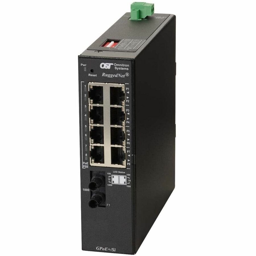 Omnitron Systems RuggedNet GPoE+/Si Ethernet Switch