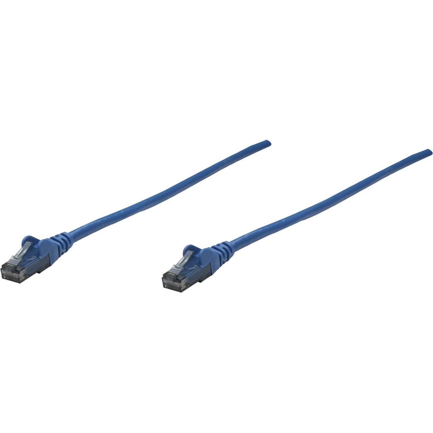 Intellinet Cat6 Utp Snagless Booted Patch Cable, Blue, 1FT