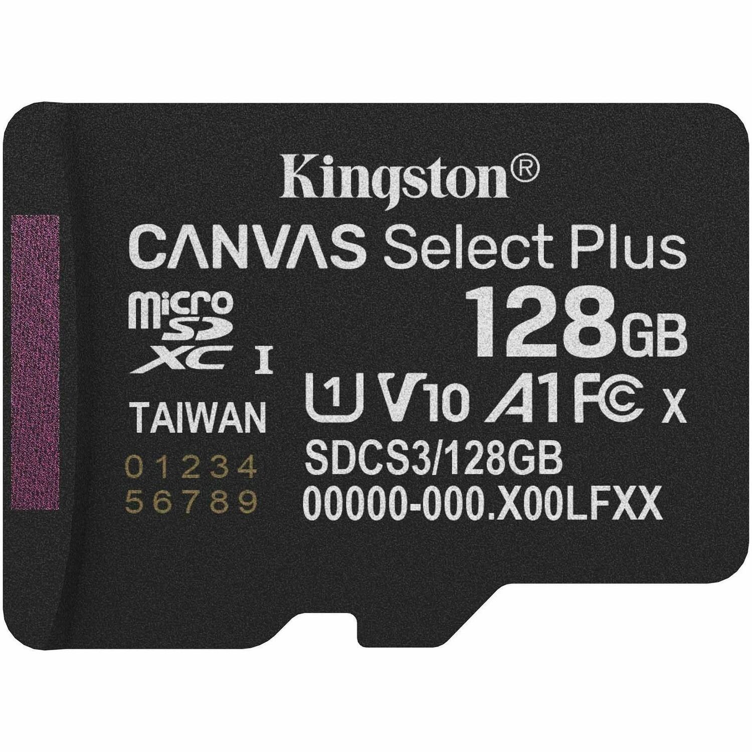 Kingston Canvas Select Plus 128 GB Class 10/UHS-I (U1) V10 microSDXC - 1
