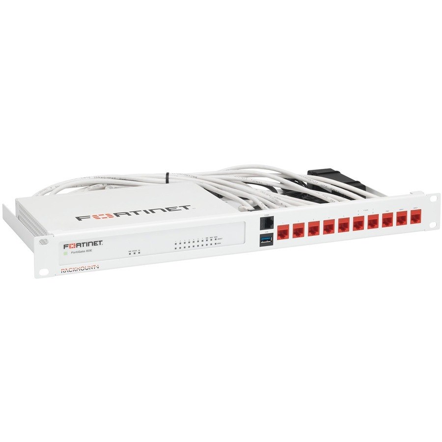 RACKMOUNT.IT RM-FR-T10 1U Rack-mountable Rack Shelf for Firewall - 482.60 mm Rack Width - Signal White