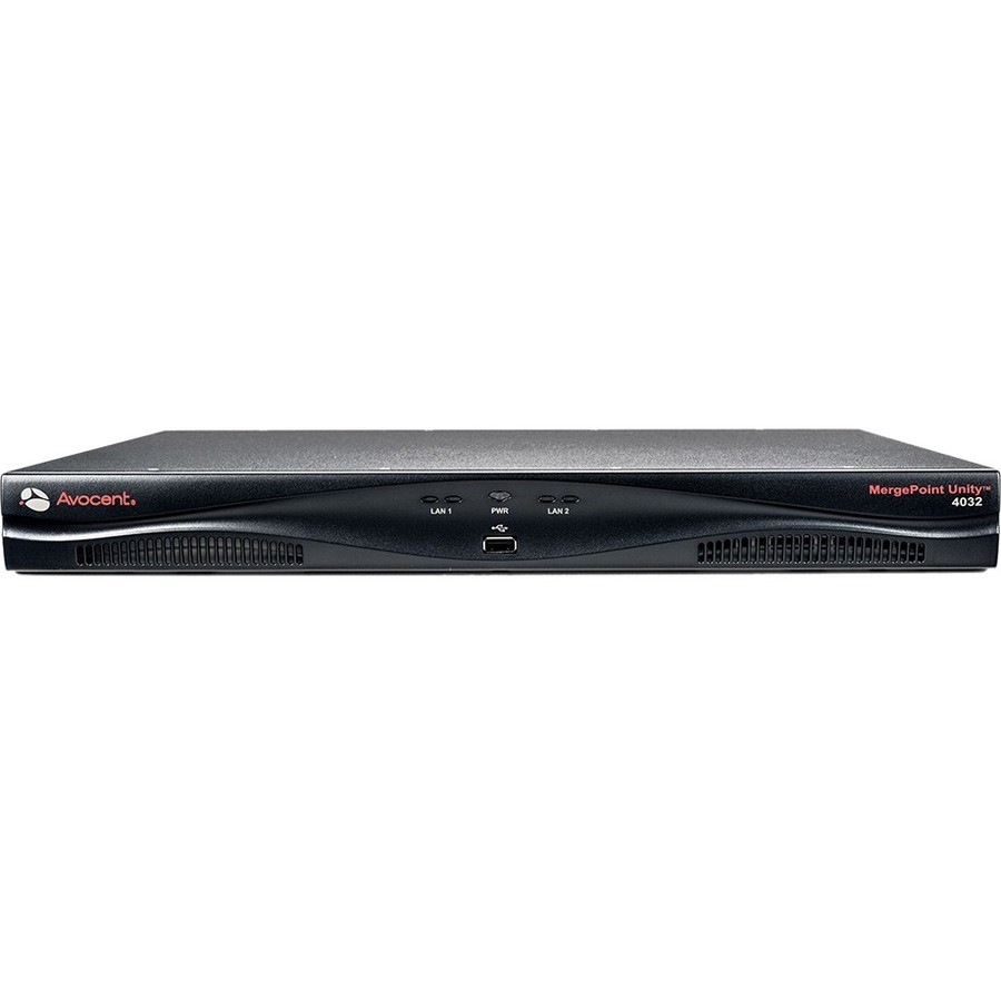 Vertiv Avocent MPU, 32-Port, 4 Digital KVM paths, TAA Compliant, Dual AC Power Supply