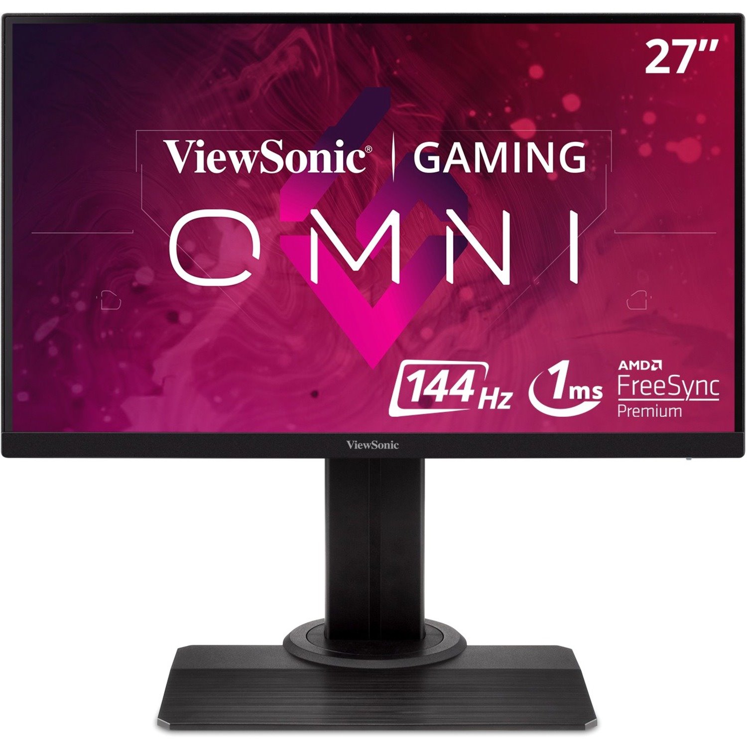 ViewSonic XG2705 27" OMNI 1080p 1ms 144Hz IPS Gaming Monitor with FreeSync Premium, HDMI, and DP