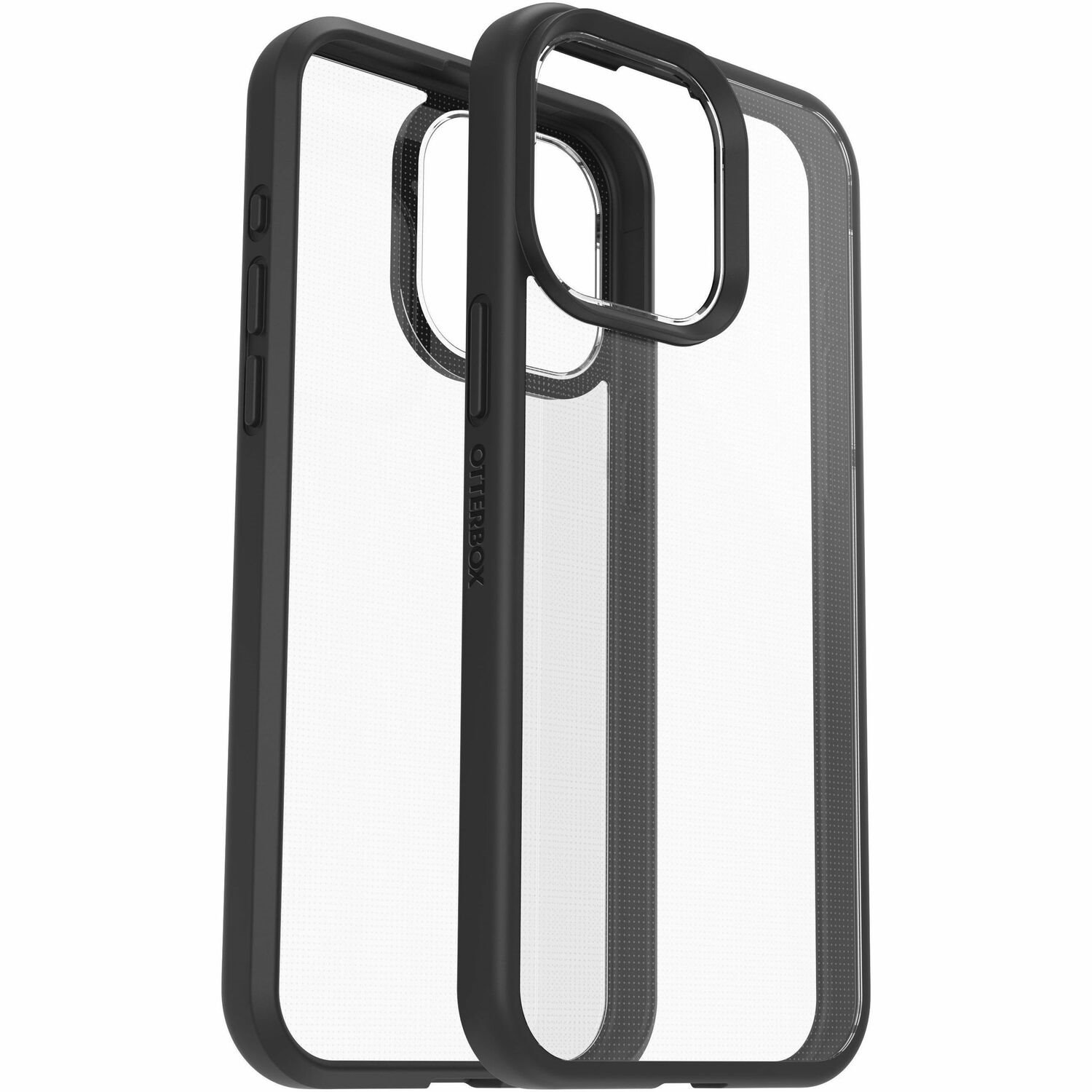 OtterBox React Case for Apple iPhone 15 Pro Max Smartphone - Black Crystal - Retail