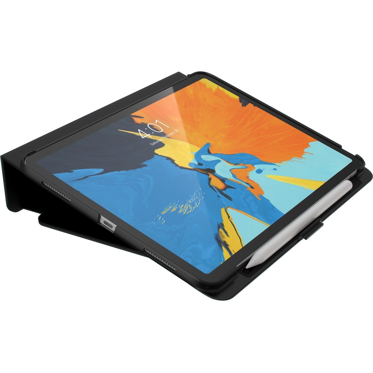 Speck Balance FOLIO Carrying Case (Folio) for 11" Apple iPad Pro (2018) Tablet - Black