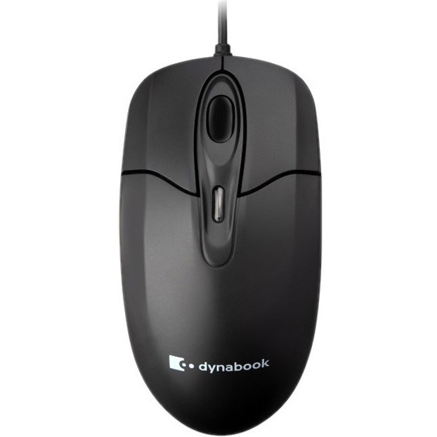 Dynabook U60 Mouse - USB - Blue LED/Optical - Black