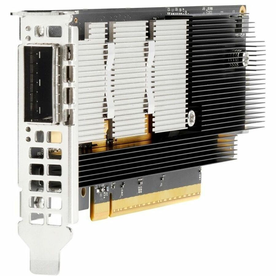 HPE InfiniBand NDR/Ethernet 400Gb 1-port OSFP PCIe5 x16 MCX75310AAS-NEAT Adapter