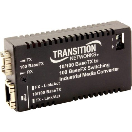 Hardened Mini Gigabit Ethernet Media Converter 10/100/1000Base-T to 1000Base-SX/LX