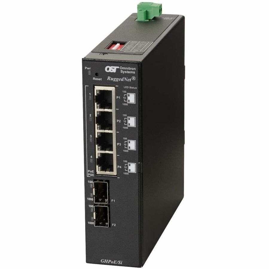 Omnitron Systems RuggedNet GHPoEBT/Si Ethernet Switch