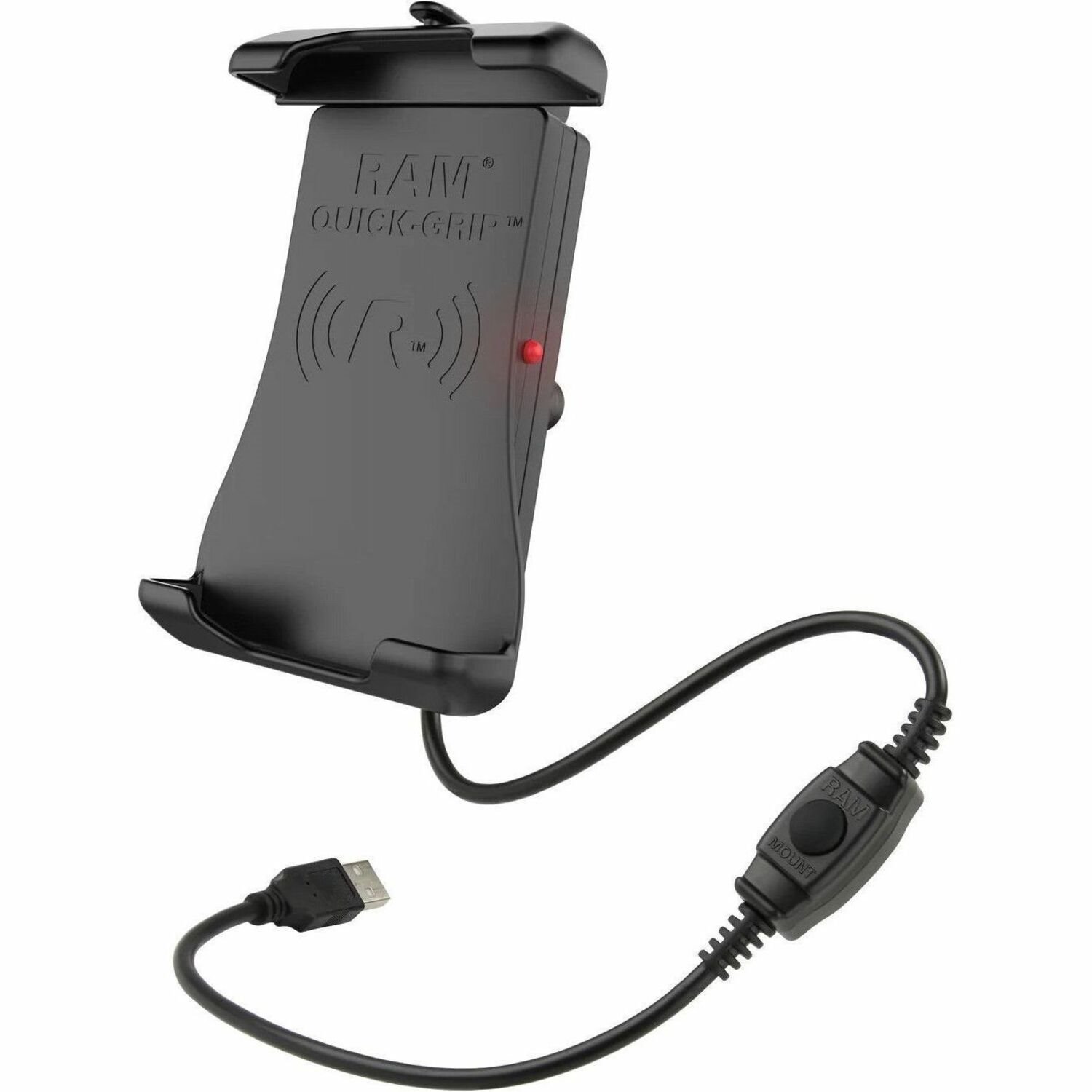 RAM Mounts Quick-Grip 15W Waterproof Wireless Charging Holder with Ball