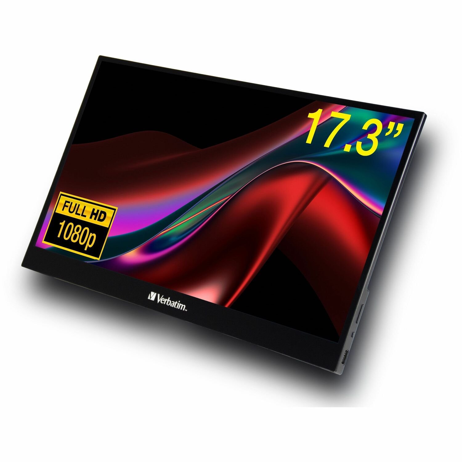 Verbatim 49593 17" Class LCD Touchscreen Monitor - 16:9 - 6 ms