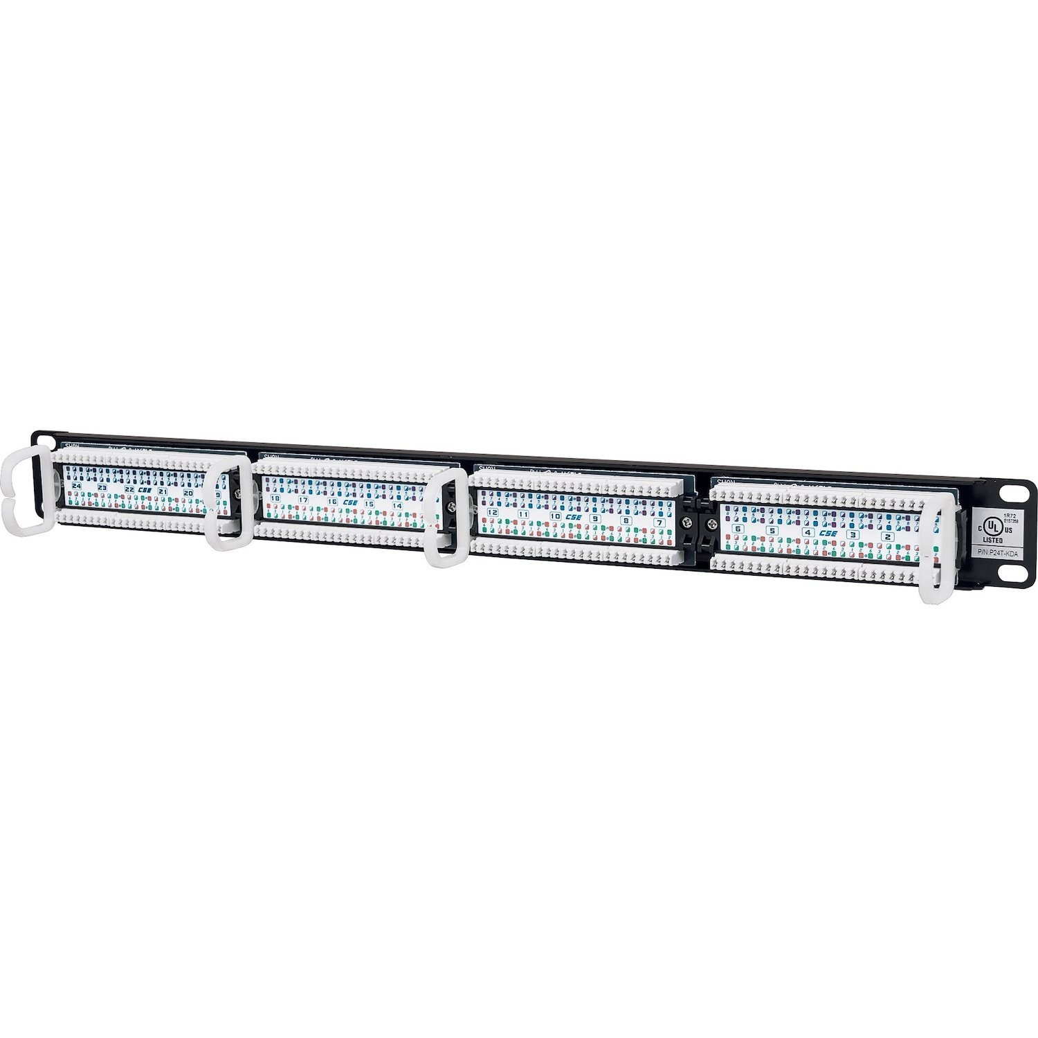 Intellinet Intellinet 24-Port 1U Cat5e Patch Panel