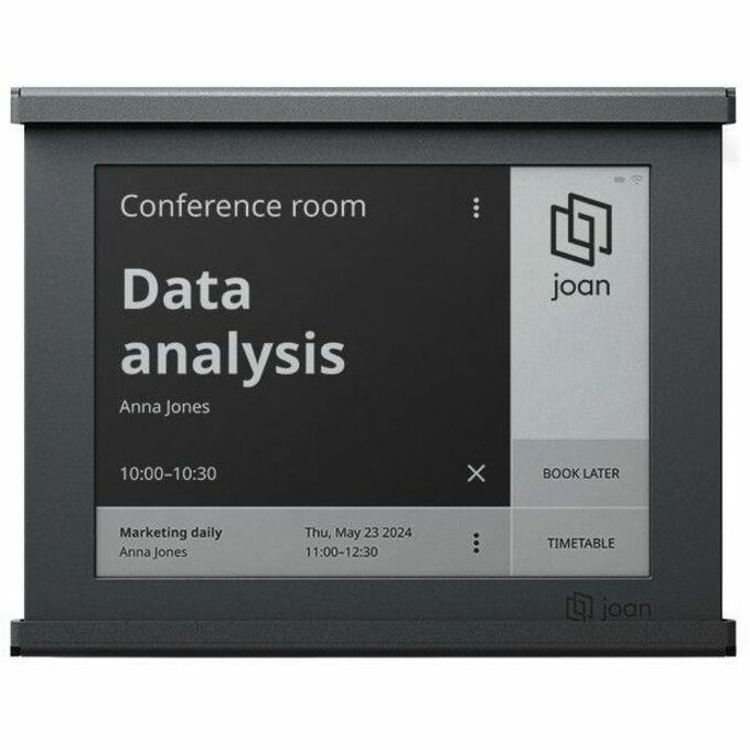 VISIONECT Wall Mount for Conference Room Scheduling Device