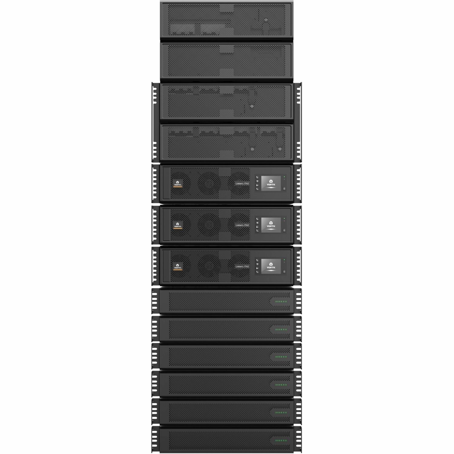 Vertiv Liebert ITA2 UPS - 15kVA/15kW 2+1 Redundant Parallel;208/120VAC (220/127VAC) 3-ph 4 Wire w/ SNMP,3 pair ITA2 Lithium-Ion battery (ITA2LI-30KRT208V33UPRN)