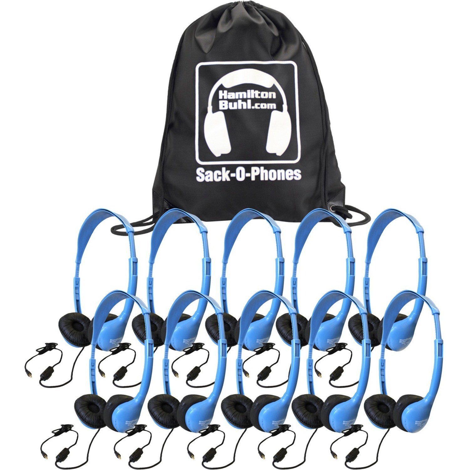 Hamilton Electronics Hamilton Ms2amv Headsets W/ Bag (10-Pack)