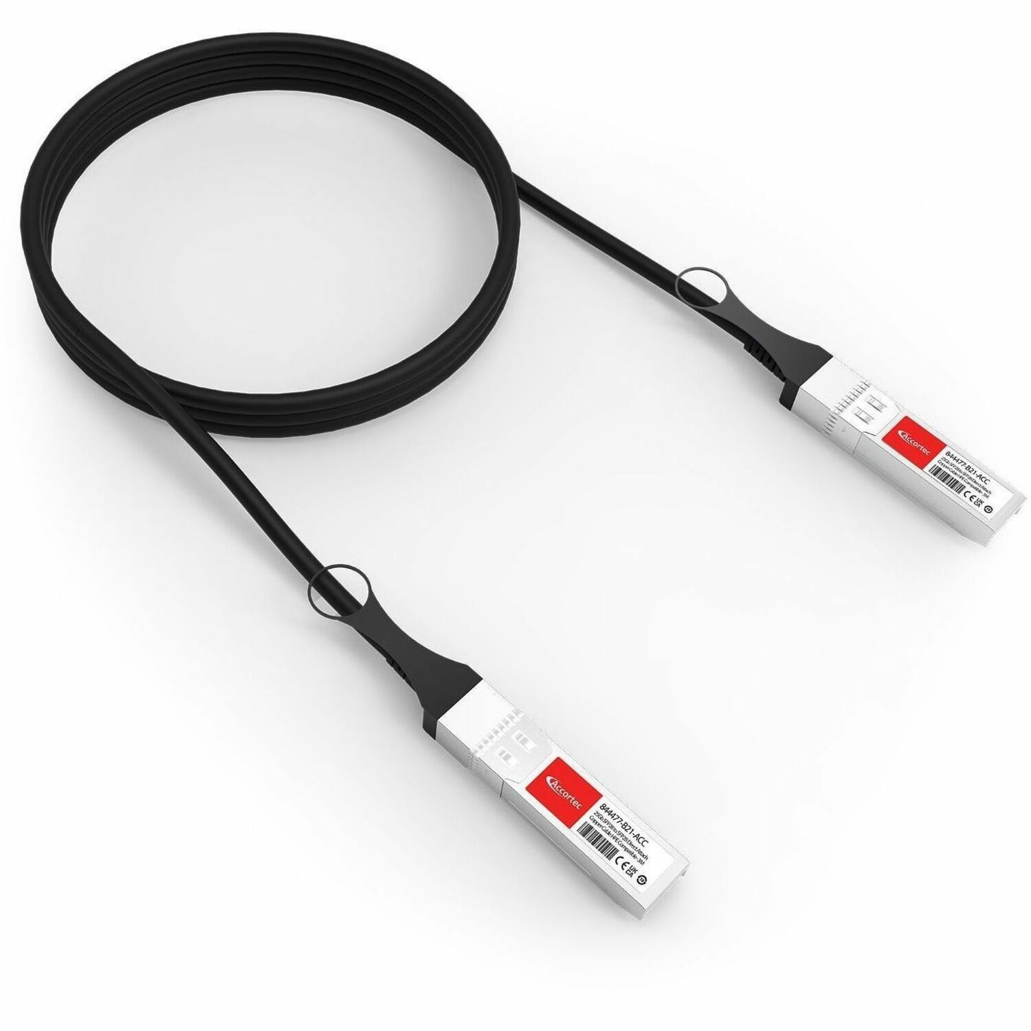 Accortec HP Compatible 25Gb SFP28 To SFP28 Direct Attach Copper Cable, 3M