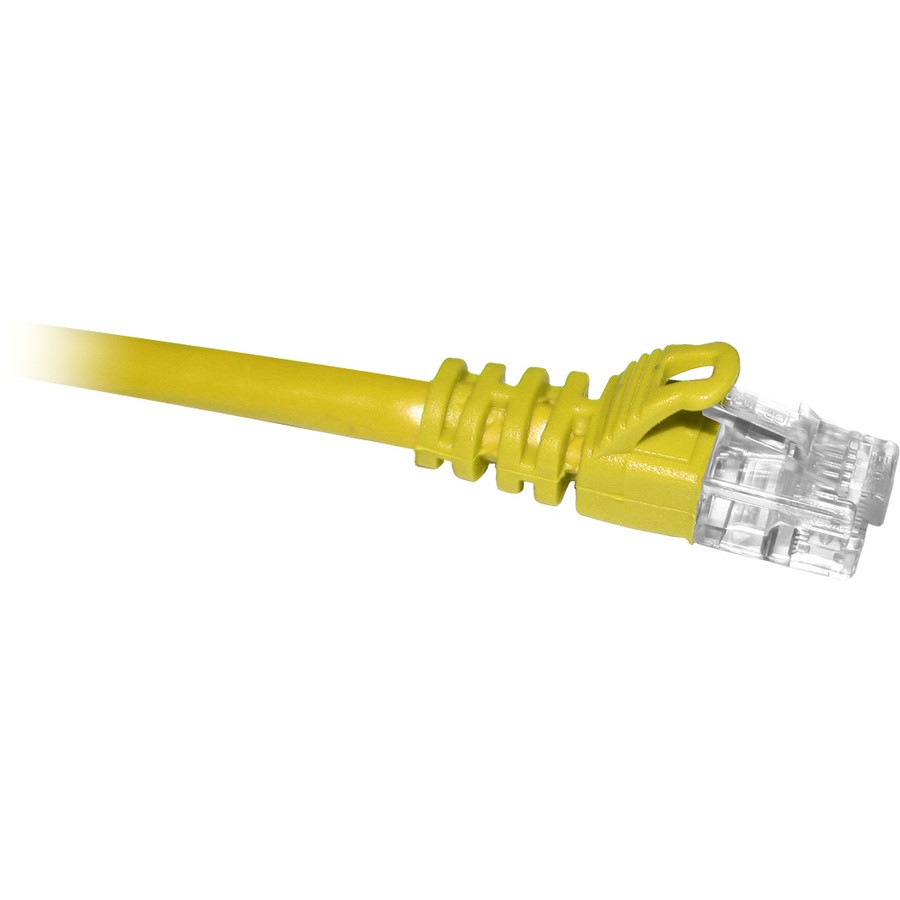 ClearLinks 100FT Cat5E 350MHZ Yellow Molded Snagless Patch Cable
