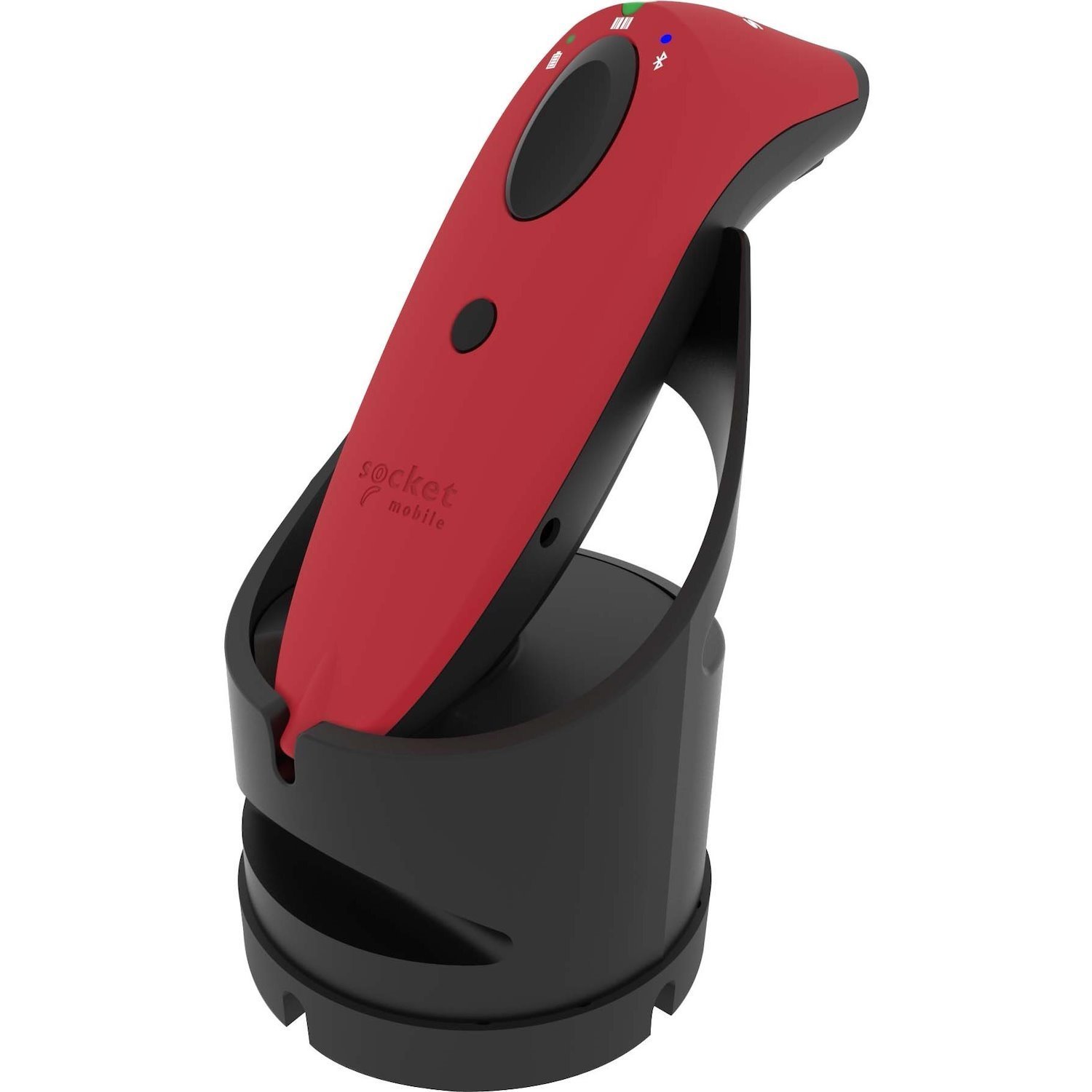 Socket Mobile SocketScan&reg; S700, Linear Barcode Scanner, Red & Black Charging Dock