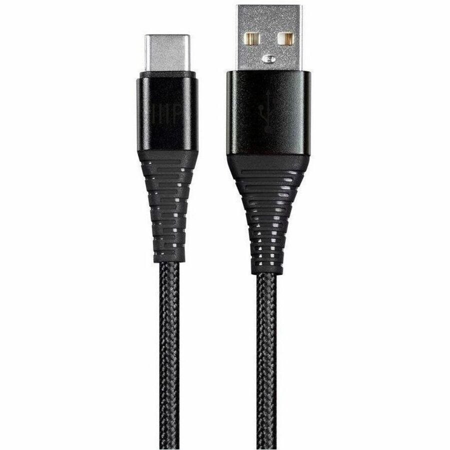 Monoprice AtlasFlex Charge & Sync USB-C/USB-A Data Transfer Cable