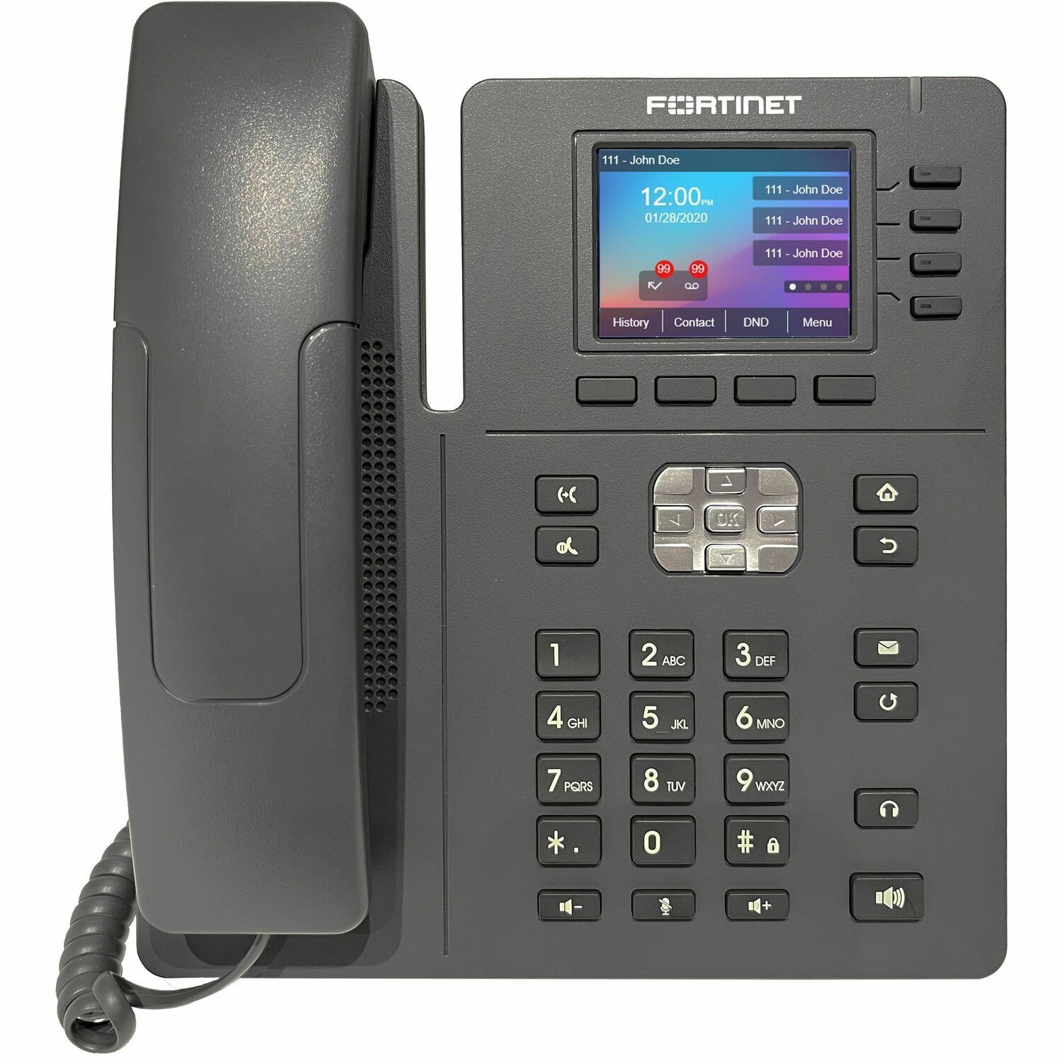 Fortinet FortiFone FON-280B IP Phone - Corded - Corded - Desktop