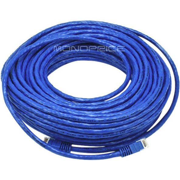 Monoprice Cat6 Utp Patch Cable_ 75FT BL