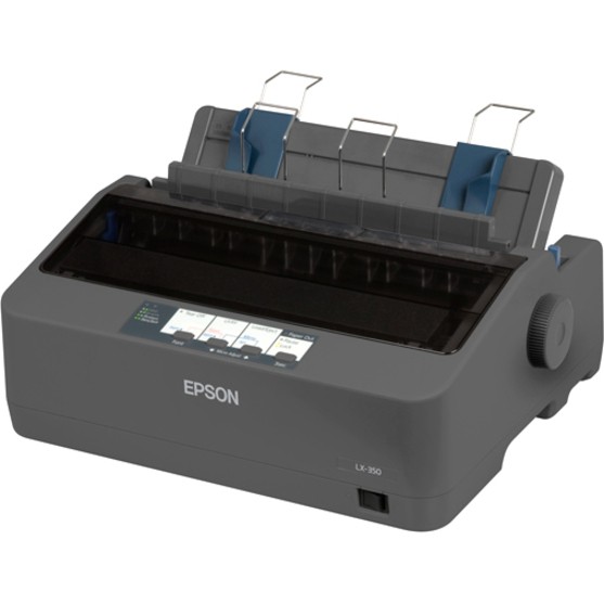 Epson LX-350 9-pin Dot Matrix Printer - Monochrome - Energy Star