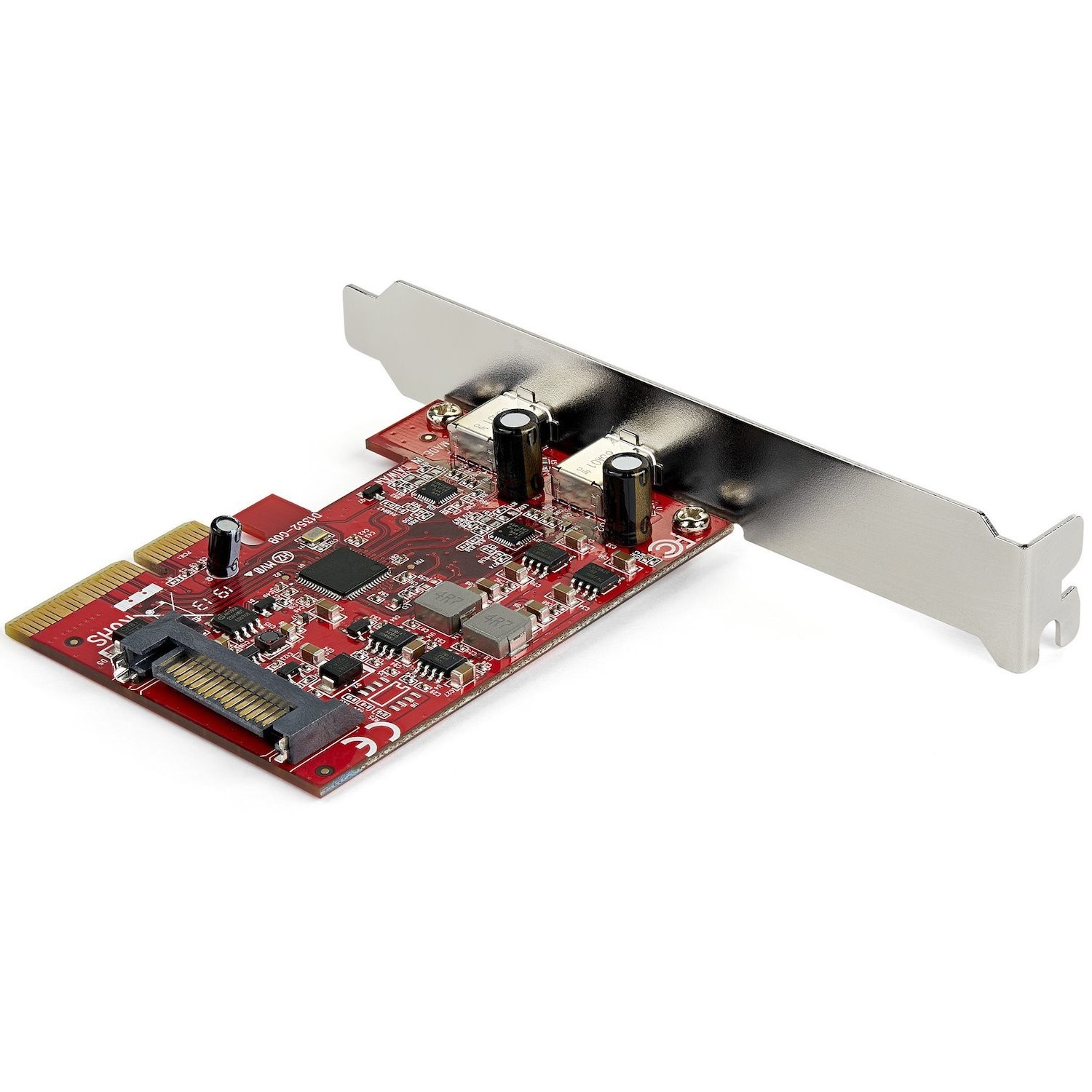 StarTech.com 2-Port USB 3.2 Gen 2 PCIe Card, USB-C 10Gbps PCI Express 3.0 x4 Controller, USB Type-C, Data Only, Windows/macOS/Linux, TAA