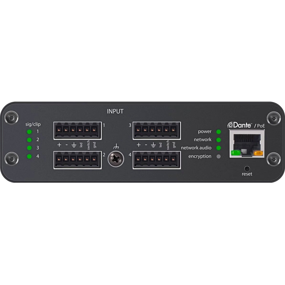 Shure ANI4OUT Audio Network Interface