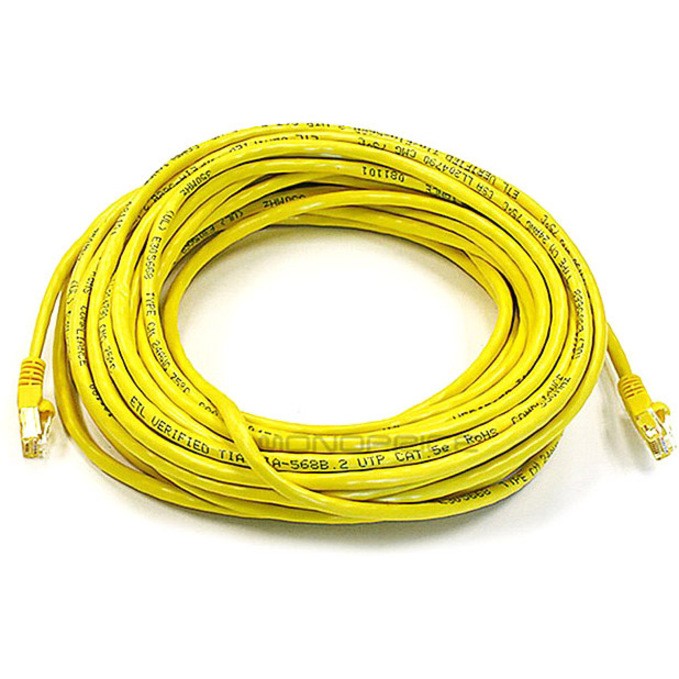 Monoprice Cat6 _ 50FT Yellow