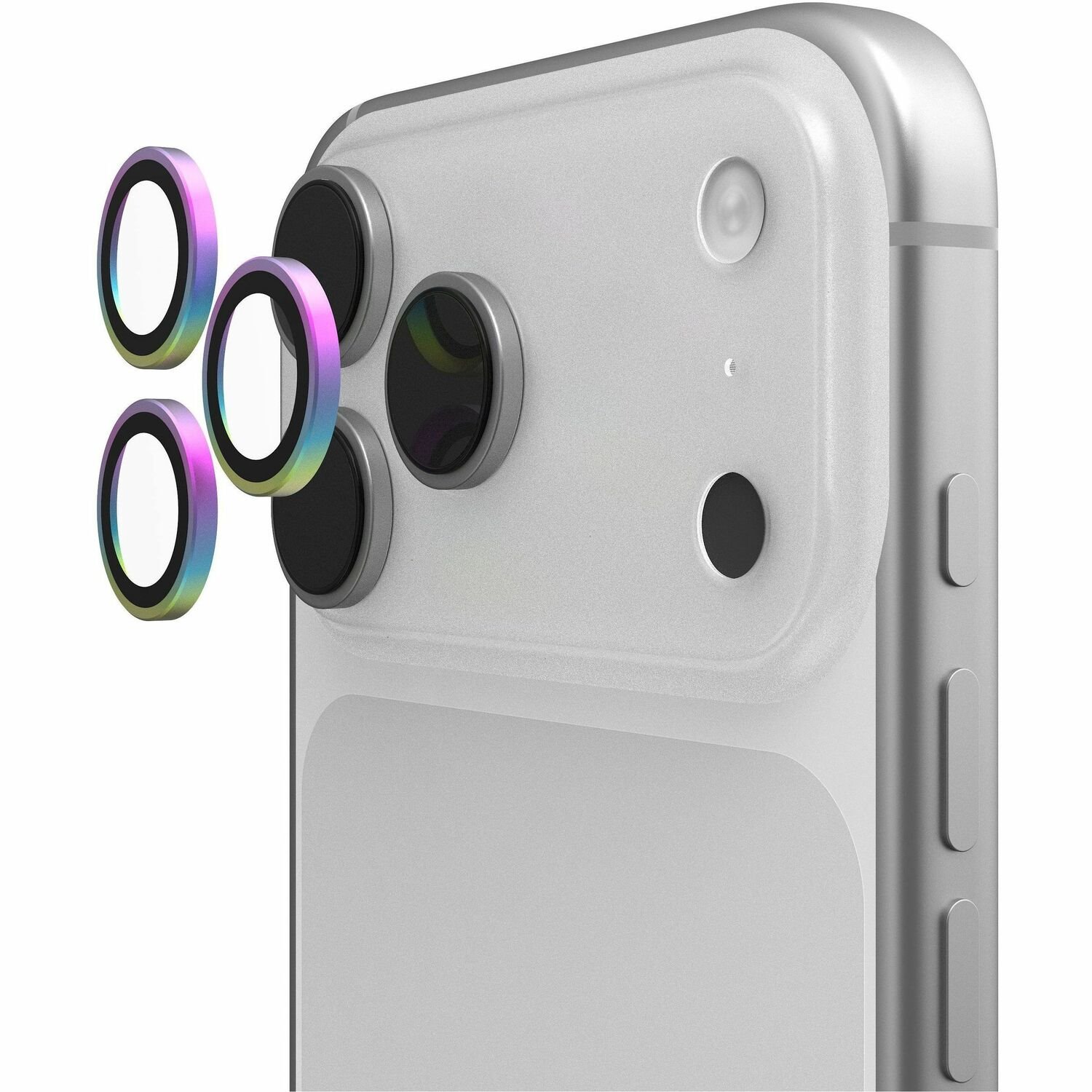 Urban Armor Gear Lens Shield for iPhone 17 Pro Max - Flamed Titanium