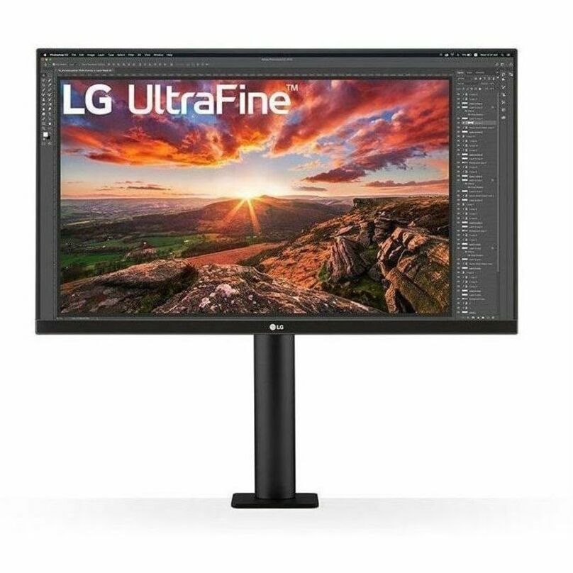 LG 27BN88U-B 27" Class LCD Monitor - 16:9 - Textured Black