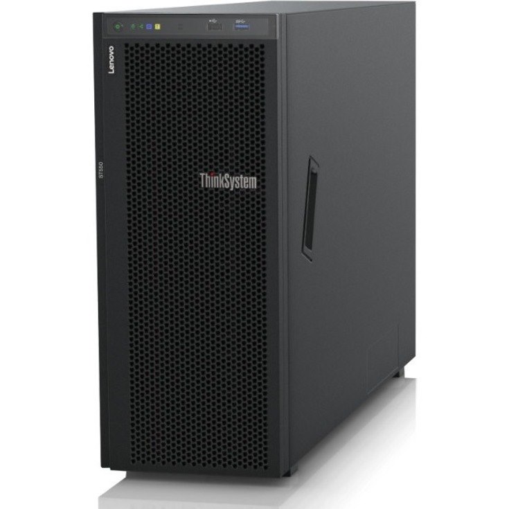 Lenovo ThinkSystem ST550 7X10A02BAU 4U Tower Server - 1 Xeon Gold 5115 2.40 GHz - 16 GB RAM - 12Gb/s SAS, Serial ATA/600 Controller