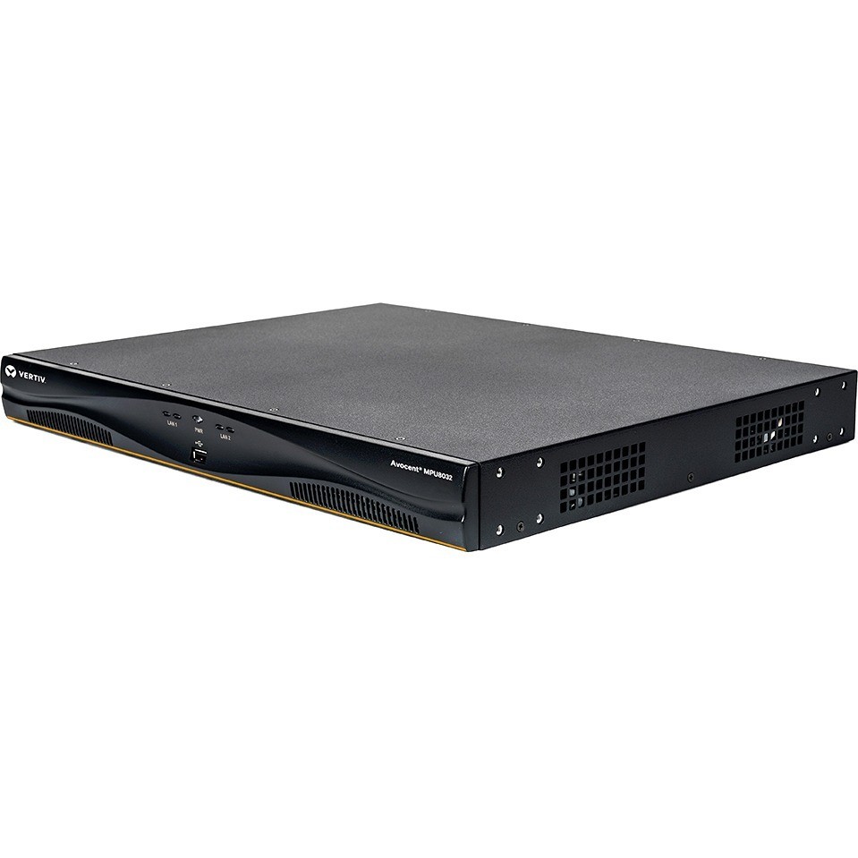 Vertiv Avocent MPU 32-Port, 8 Digital KVM Paths, TAA Compliant, Dual AC Power Supply