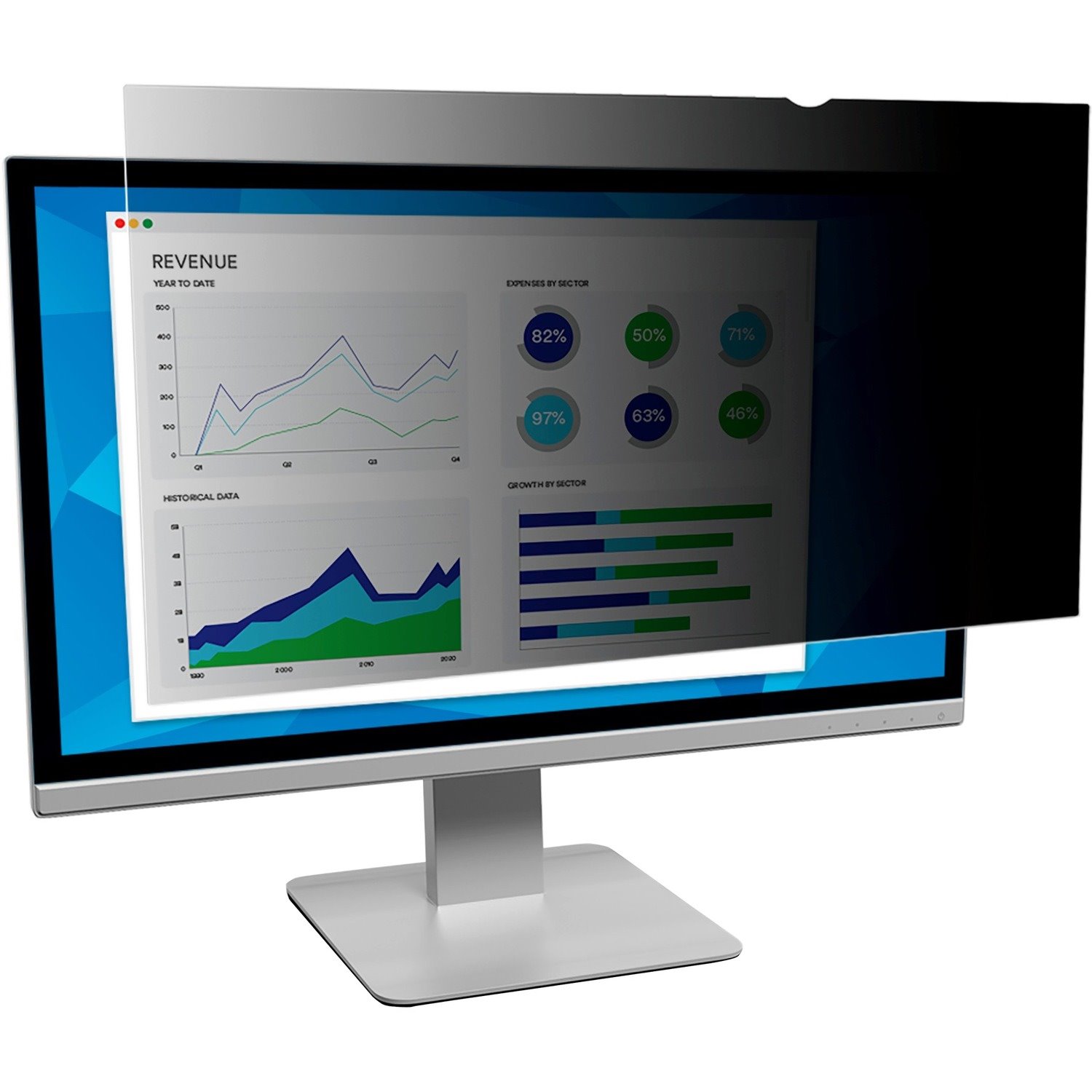 3M&trade; Privacy Filter for 20.1" Widescreen Monitor (16:10)