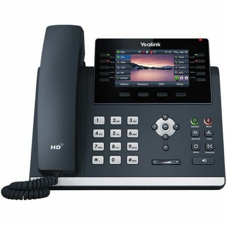 Yealink Netwerk>Bedraad netwerk>IP-telefonie / Voip