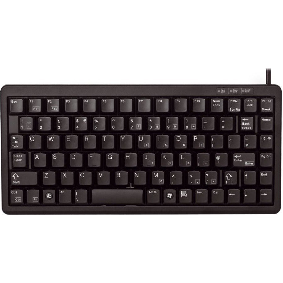 CHERRY G84-4100 Ultraslim Black Wired Mechanical Keyboard