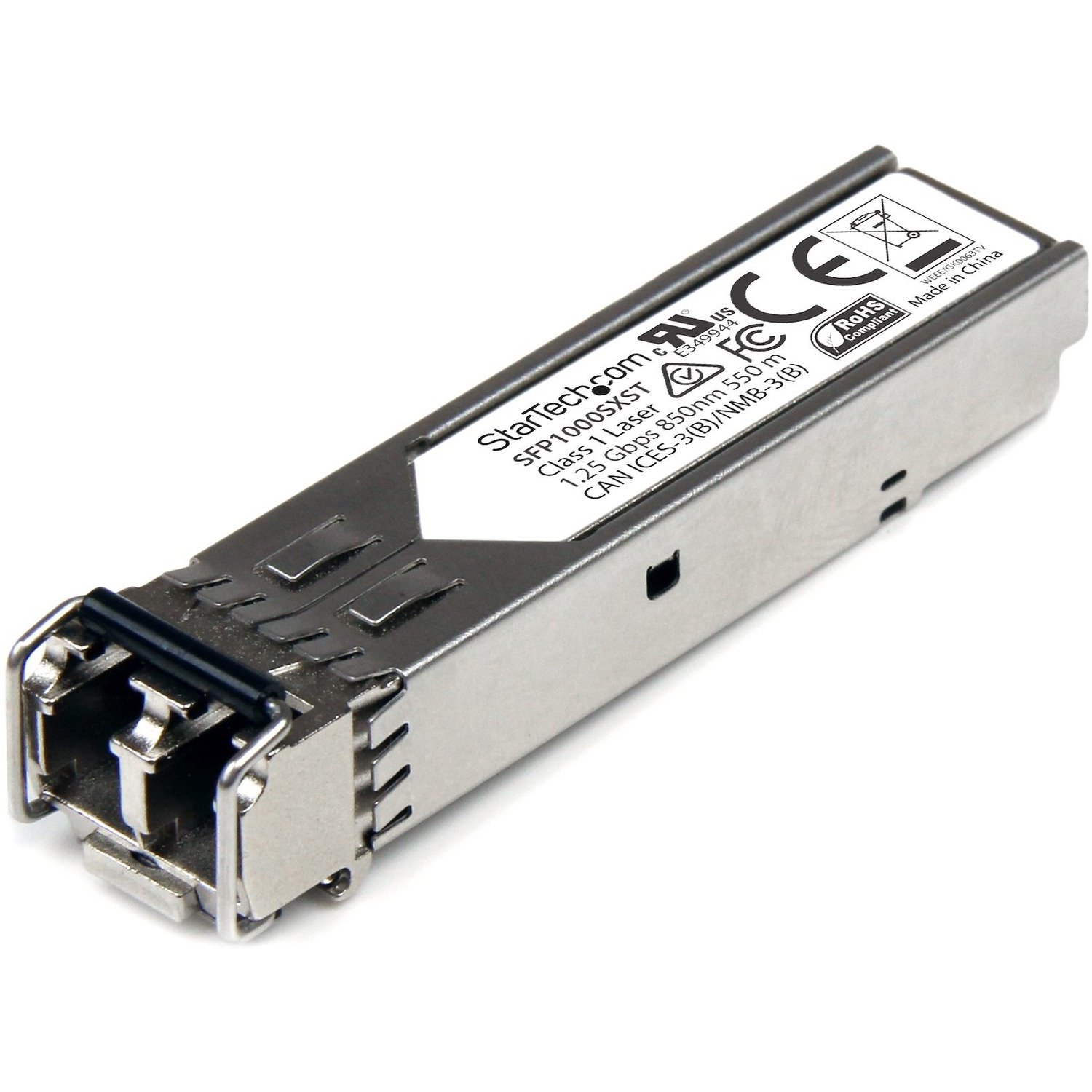 StarTech.com SFP (mini-GBIC) - 1 x LC Duplex 1000Base-SX Network - 1 Each