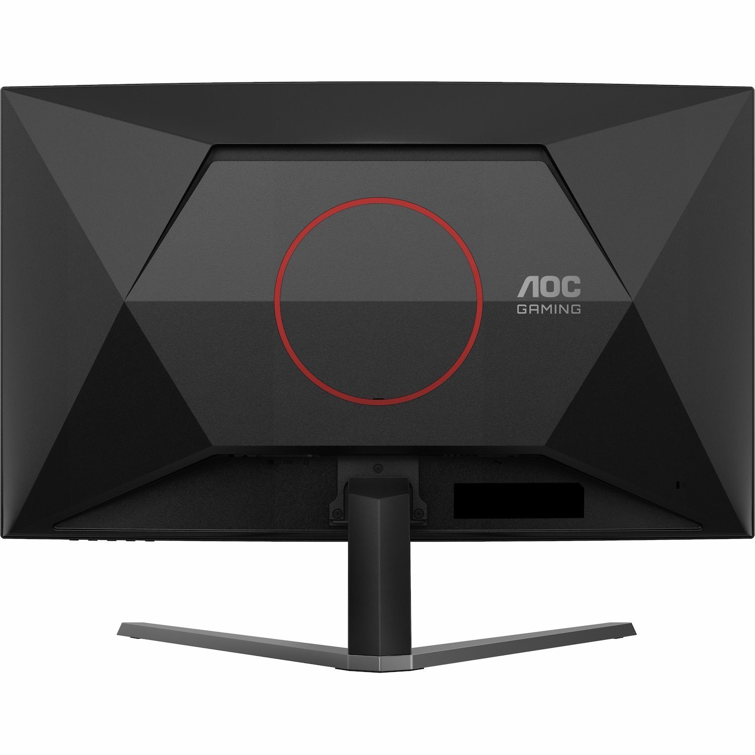 AOC CQ32G4E 32" Class WQHD Curved Screen Gaming LCD Monitor - Black, Red